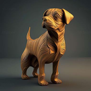 3D модель Знаменитое животное Dash Dog (STL)